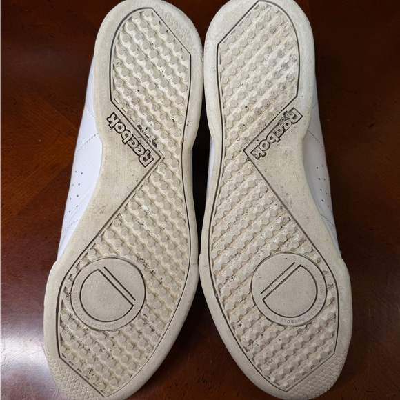 jjjound X Reebok White Leather Sneakers with Beige Laces main image 10